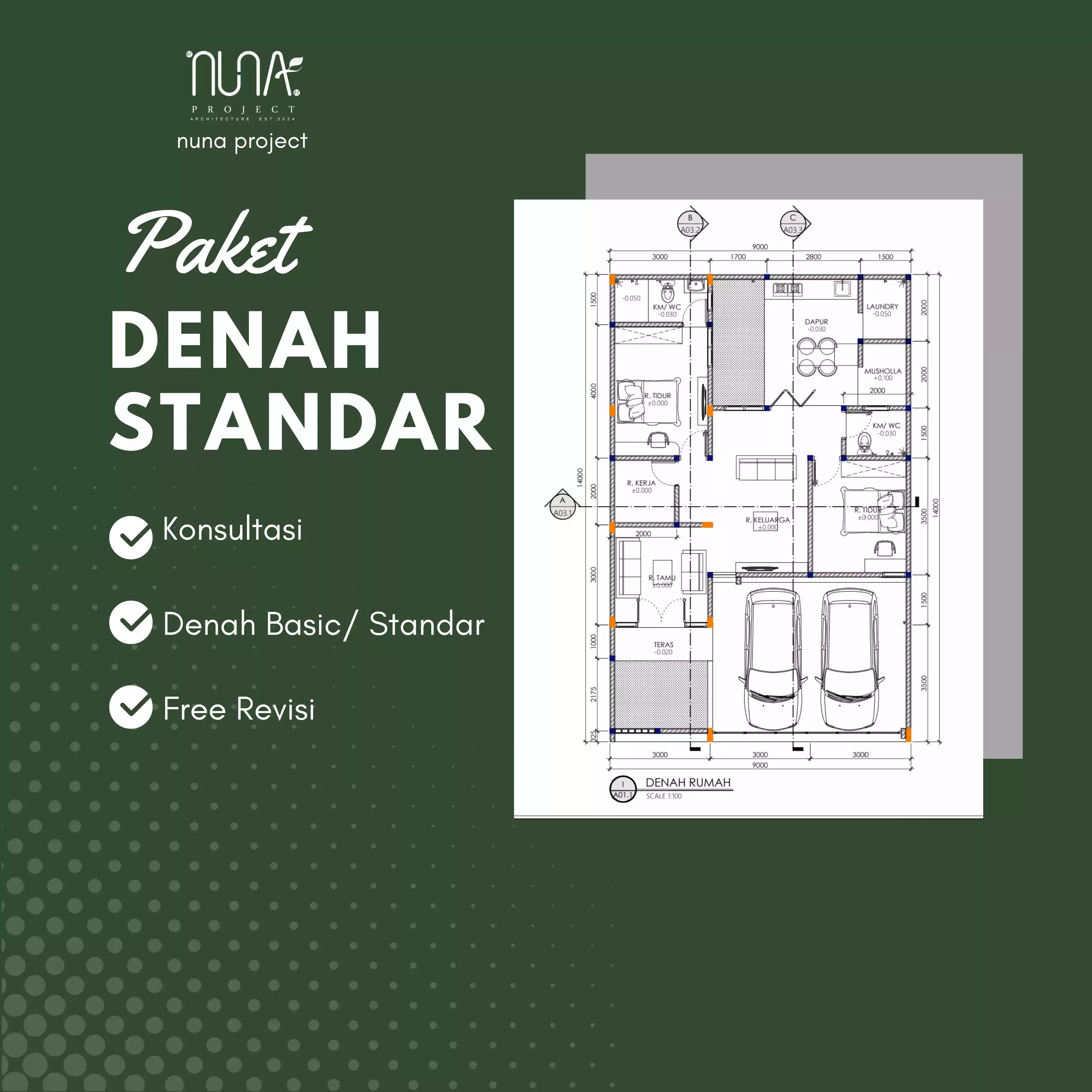 Denah Standar